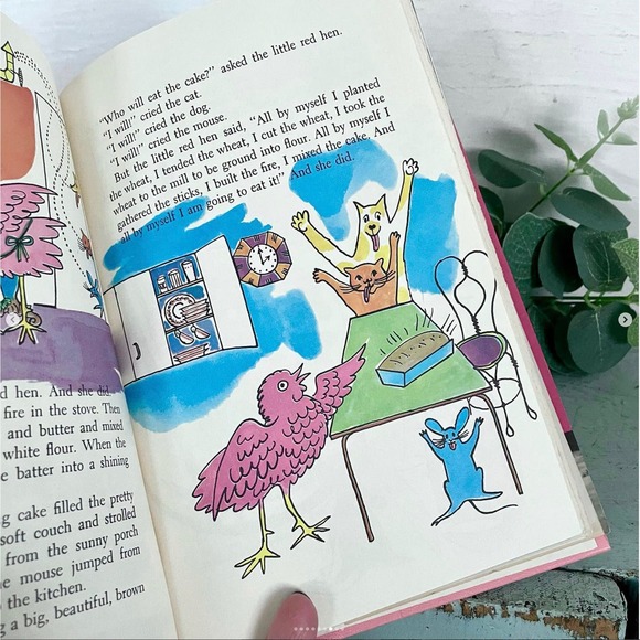 Vintage Best in Children’s Books WARHOL 1st Ed V15 Dust Jacket Red Hen 1958 - Picture 7 of 9